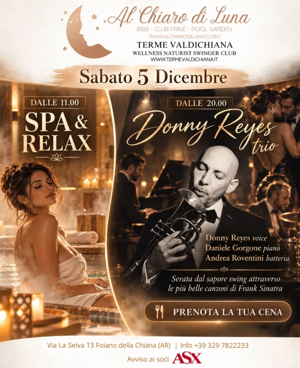 🎷 SPA, RELAX & SWING NIGHT 🎷