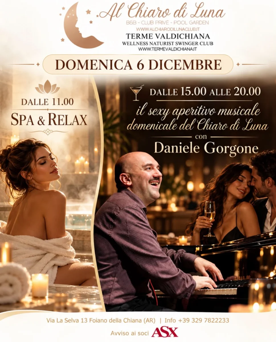 💫 SPA, RELAX & SEXY APERITIVO MUSICALE 💫