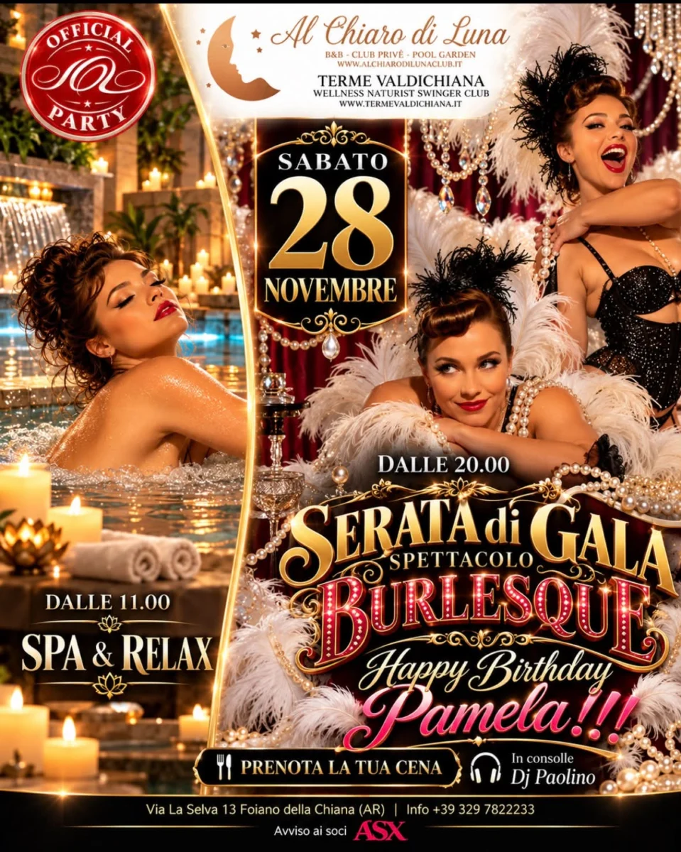 🥂 SPA, RELAX & GRAN GALÀ BURLESQUE 🥂